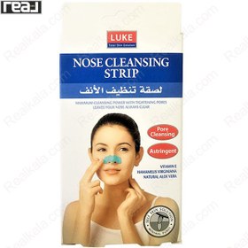 تصویر چسب بینی لوک از بین برنده جوش سرسیاه Luke Nose Cleansing Strip 