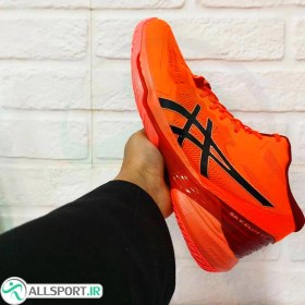 تصویر کفش والیبال زنانه اسیکس طرح اصلی Asics Sky Elite Ff Mt 2 M Red 