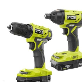 تصویر دریل شارژی و ایمپکت شارژی ریوبی مدل Ryobi P1817 18V ONE 