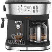 تصویر دستگاه قهوه و اسپرسوساز دوتایی لپرسو مدل LPCFFM0002 LePresso Dual Brew Drip Coffee & Espresso Machine LPCFFM0002