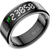 تصویر حلقه هوشمند اسمارت رینگ مدل SR08W رنگ استیل براق 