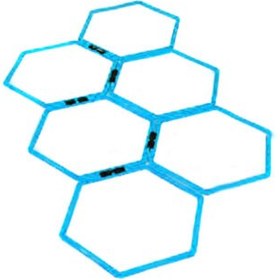 تصویر حلقه چابکی شش‌ضلعی Liveup 