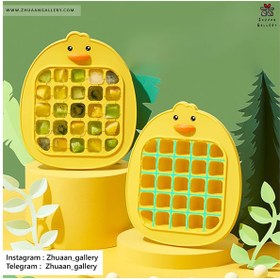 تصویر قالب یخ مدل جوجه 