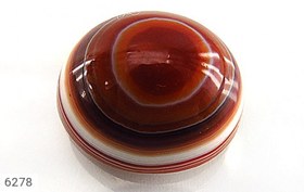 تصویر نگین عقیق باباقوری هندی خاص کد 6278 