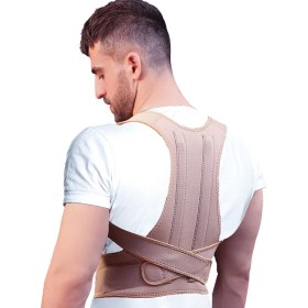 تصویر کتف قوز بند آتل دار نئوپرنی – ۳۱۰۱ برند کیورد Humpback shoulder strap with neoprene splint - 3101