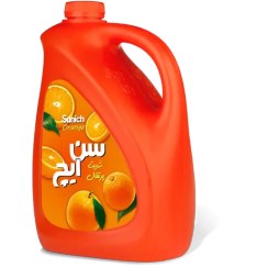 تصویر شربت گالنی " پرتقال " سن ایچ - ( جهت تهیه 75 لیوان شربت ) حاوی کنسانتره طبیعی آب پرتقال ( 3 کیلویی ) 