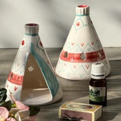 تصویر اسانس سوز چادر سرخپوست یک تکه طرح یک 