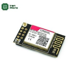 تصویر ماژول SIM800L با پایه های منطبق بر ESP8266 - مدل ESP800L 