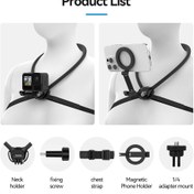 تصویر هولدر گردنی telesin 2in1 TELESIN Action Camera Neck Holder SE 2.0