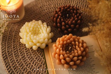 تصویر شمع گل داوودی Candle