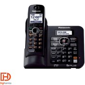 تصویر تلفن بی سیم پاناسونیک مدل KX-TG3821SX ا دارد تلفن بی سیم پاناسونیک مدل KX-TG3821SX مشکی دارد تلفن بی سیم پاناسونیک مدل KX-TG3821SX مشکی