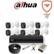 تصویر پکیج ۶ دوربین مداربسته داهوا مدل B1A21P با دستگاه ۸ کانال 