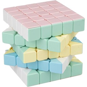 تصویر روبیک 5 در 5 پاستلی 