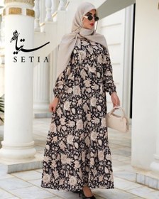 تصویر پیراهن ساحلی گلبهار 