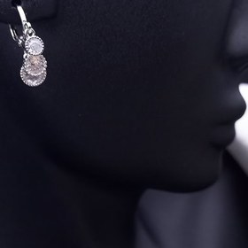 تصویر گوشواره دخترانه زنانه حلق ای کد70-1508 Earrings for girls and women