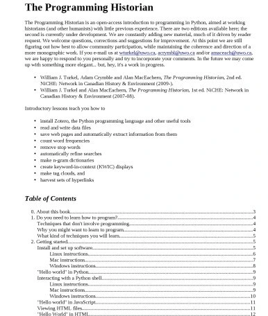 خرید و قیمت دانلود کتاب The Programming Historian (an open-access ...