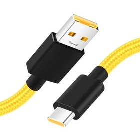 تصویر کابل تبدیل USB به USB-C ریلمی مدل orjin طول 1 متر 