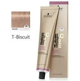 تصویر رنگ مو چند مردانه و زنانه Schwarzkopf Pastel Toning Cream Paint 60ml T بیسکویت BLONDME 