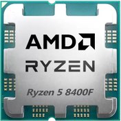 تصویر پردازنده کامپیوتر ای ام دی مدل Ryzen 5 8400F Tray AMD Ryzen 5 8400F Tray Computer Processor