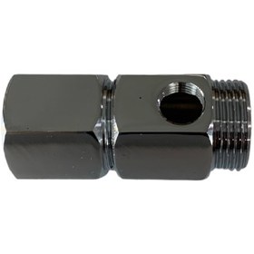 تصویر سه راه ورودی استیل 3/4 دوقلو 