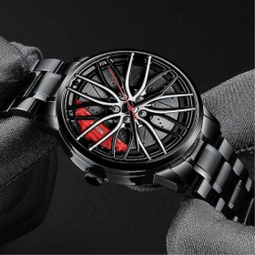 تصویر ساعت مچی طرح wheel watch 