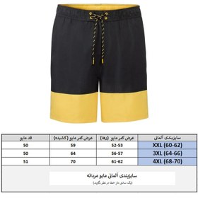 تصویر مایو مردانه کد LV24SimYelBLK - 68-70 