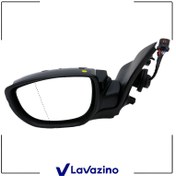 تصویر آینه بغل چپ پژو 207 فولدینگ برقی کروز 