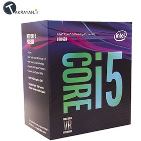تصویر سی پی یو اینتل Intel Core i5-8400 ا Intel Core i5-8400 Intel Core i5-8400