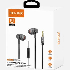 تصویر هندزفری با سیم رنجر RJ-H10 Renjer RJ-H10 Wired Handsfree