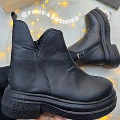 تصویر نیم بوت زنانه مدل یلدا - مشکی / Yalda shoes