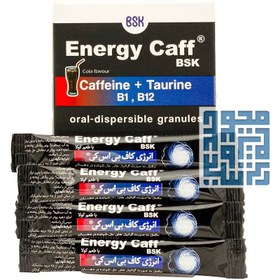 تصویر ساشه پودر انرژی کاف بی اس کی 20 عدد BSK Energy Caff 20 Sachets