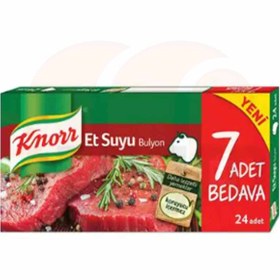 تصویر عصاره گوشت کنور Knorr بسته 24 عددی 