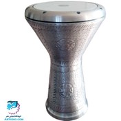 تصویر داربوکا فلزی قلمکاری مدل NP 