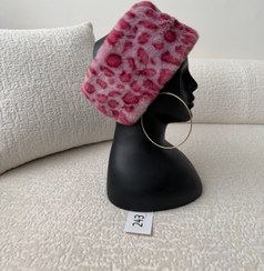 تصویر هدبند خز روسی Pink leo 