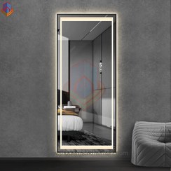 تصویر آینه قدی بک لایت هوشمند میرور (Mirror) کد R187 