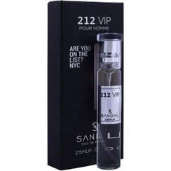 تصویر عطر 212 VIP مردانه صندل 25 میل 