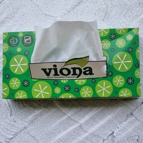 تصویر دستمال کاغذی جعبه ای ویونا (10 عددی) ا Viona Viona