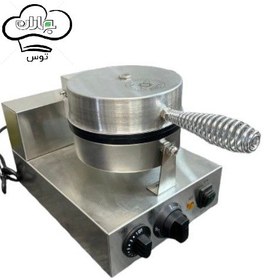 تصویر وافل ساز گرد تک صفحه پنجره ای برند aba وافل ساز گردتک خانهaba