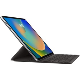 تصویر کیبورد هوشمند اپل مدل فولیو برای آی پد پرو 12.9 اینچی نسل 4 ا Apple Smart Keyboard Folio: iPad Keyboard case for iPad Pro 12.9inch (3rd, 4th, 5th, 6th Generation), Two Viewing Angles, Front and Back Protection, US English - Black US English Black Apple Smart Keyboard Folio: iPad Keyboard case for iPad Pro 12.9inch (3rd, 4th, 5th, 6th Generation), Two Viewing Angles, Front and Back Protection, US English - Black US English Black