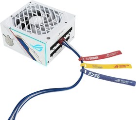 تصویر پاور کارکرده Asus rog strix 850w white gundam edition Asus rog strix 850w white gundam edition
