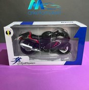 تصویر موتور سیکلت سوزوکی هایابوسا مقیاس ۱/۹ 