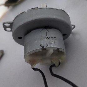 تصویر موتور دستگاه جوجه کشی مدل 12V4.5RPM 