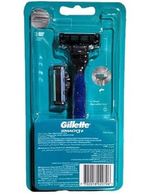 تصویر خودتراش ژیلت مدل مچ تری پلاس 