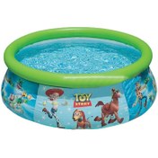 تصویر استخر بادی کودک ایزی ست طرح اسباب بازی اینتکس مدل 54400 