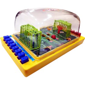 تصویر اسباب بازی مینی فوتبال مدل شیشه ای رومیزی Tabletop glass model mini soccer toy