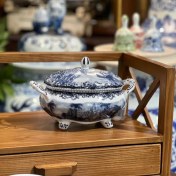 تصویر شکلات خوری باواریا بیضی ۲ دسته 