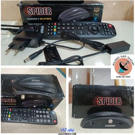 تصویر گیرنده دیجیتال Spider مدل FOREVR 9 SUPER گیرنده دیجیتال Spider مدل FOREVR 9 SUPER