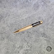 تصویر خودکار شیک کادویی مشکی با حک اسم دلخواه 