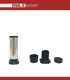 تصویر پایه کابینت 6 سانتی استنلس استیل Steel-X 