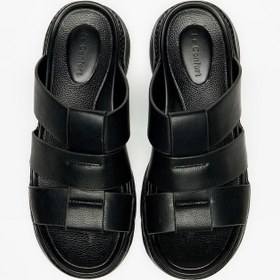 تصویر صندل مردانه ساده و بدون بند برند le confort Men's Solid Slip-On Sandals